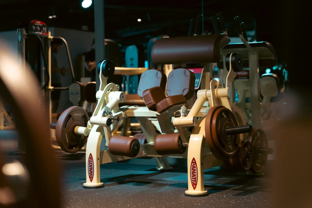 The Panatta line at ARKHE Dubai Marina — supplied, custom-finished and installed by Profit Sports Solutions.